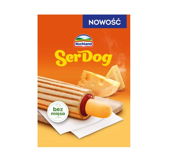 Nowy, serowy hot dog tylko w ofercie Żabka Café Żabka