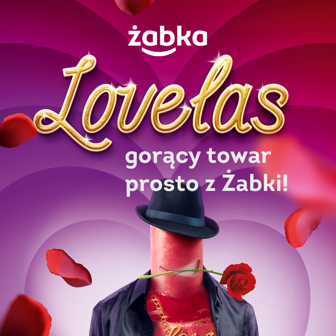 Love Dog różowy hot dog w walentynkowej ofercie Żabki Żabka