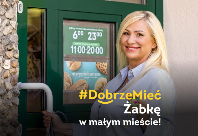 #DobrzeMieć Żabkę w mniejszej miejscowości!