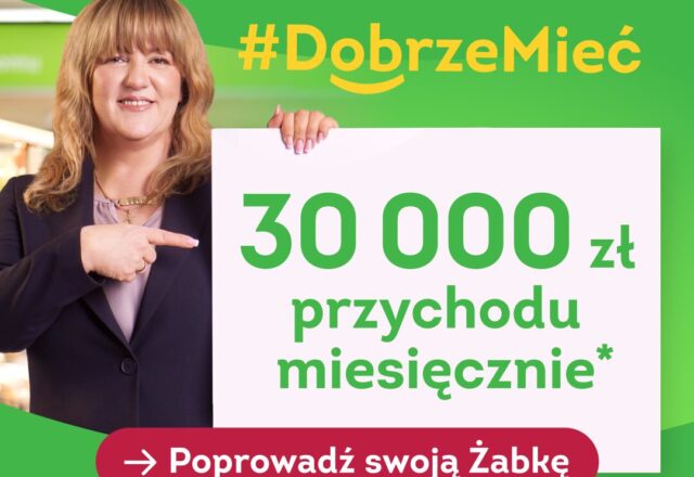 Blisko 84 proc. franczyzobiorców Żabki z przychodem 30 tys. zł lub więcej
