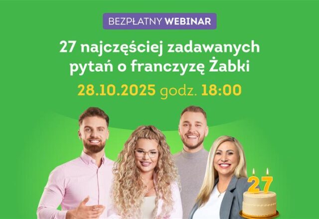 Webinar – 27 pytań dot. franczyzy